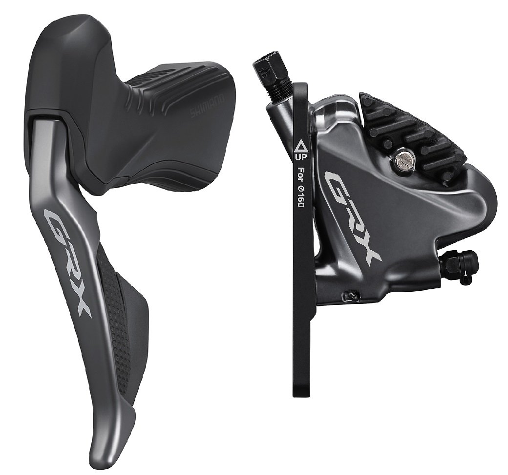 Shimano GRX RX815 greb med RX810 Flatmount kaliber For