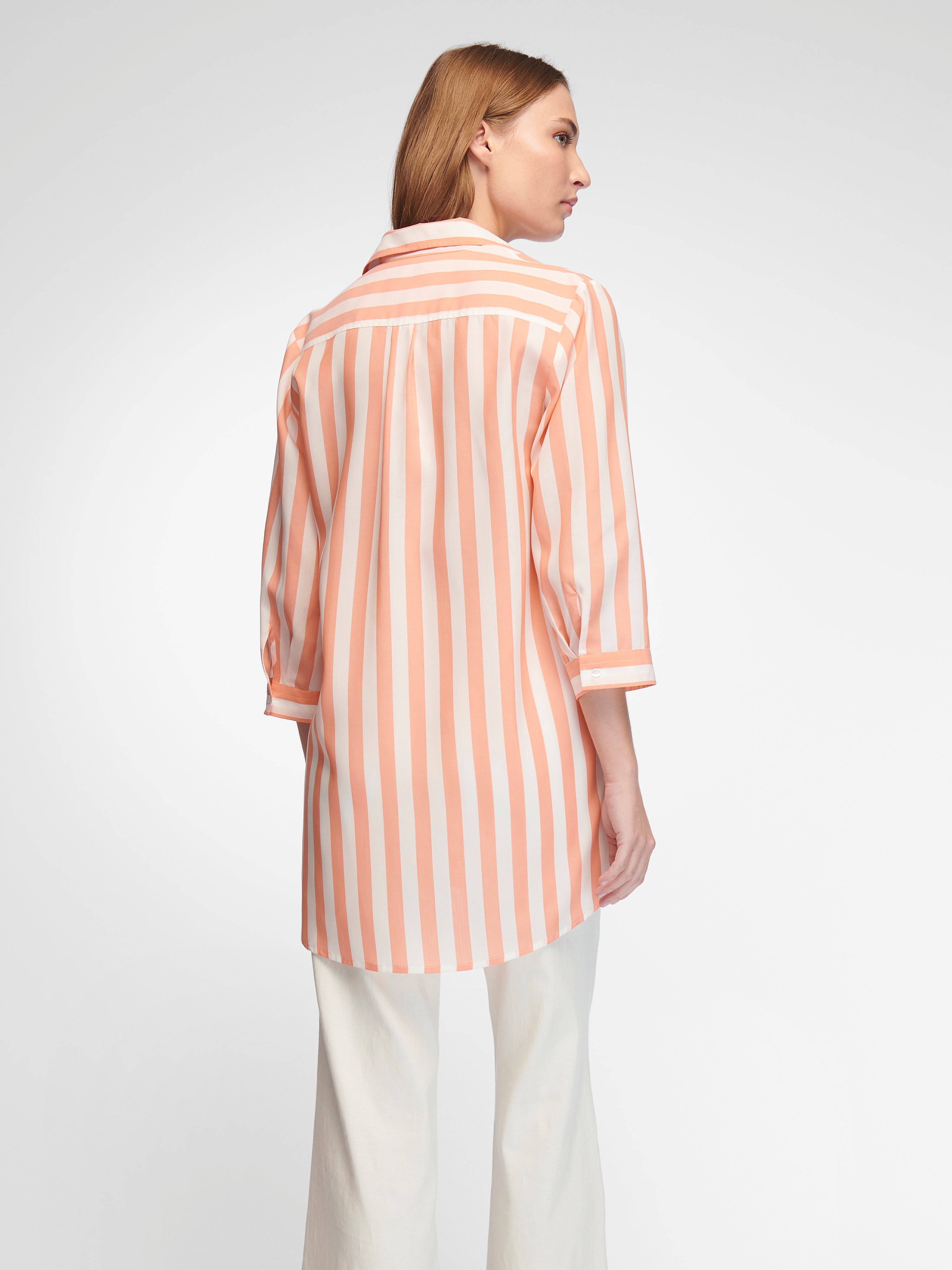 Long-Bluse mit 3/4-Arm