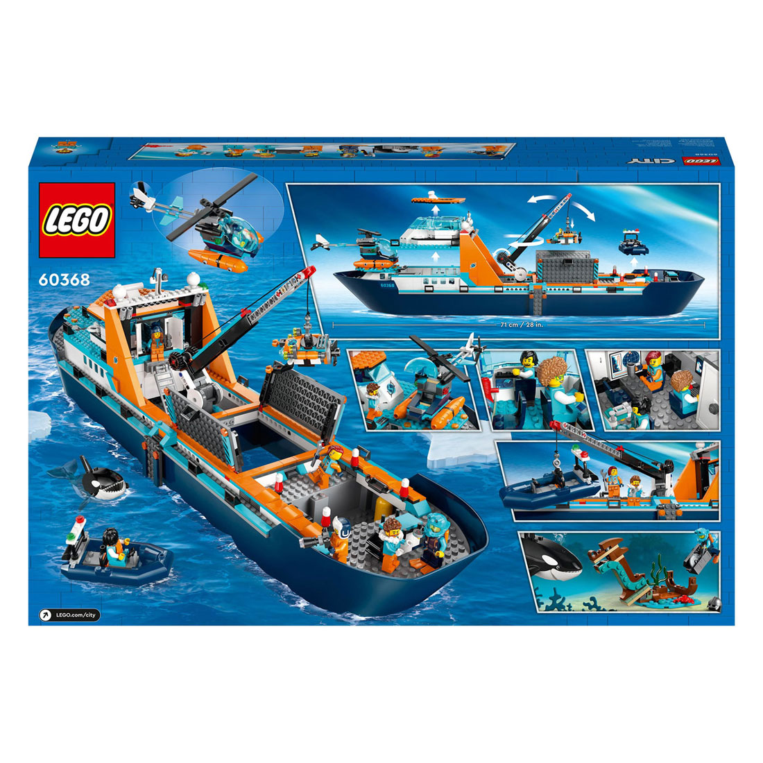 LEGO City 60368 Poolonderzoeksschip