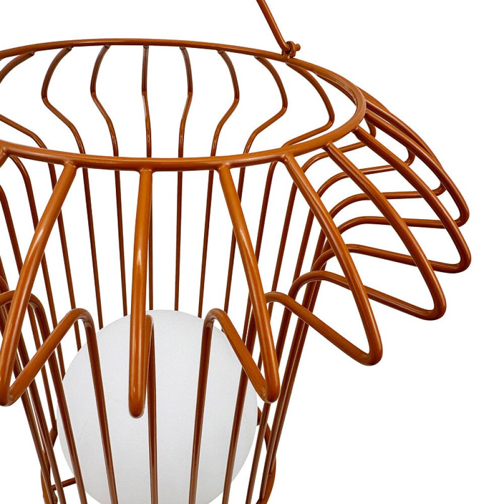 SOLCELLELAMPE DYBERG LARSEN BASKET TERRACOTTA