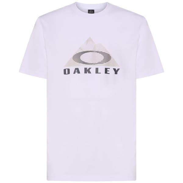 T-shirt OAKLEY LINED MOUNTAIN BARK TEE WHITE