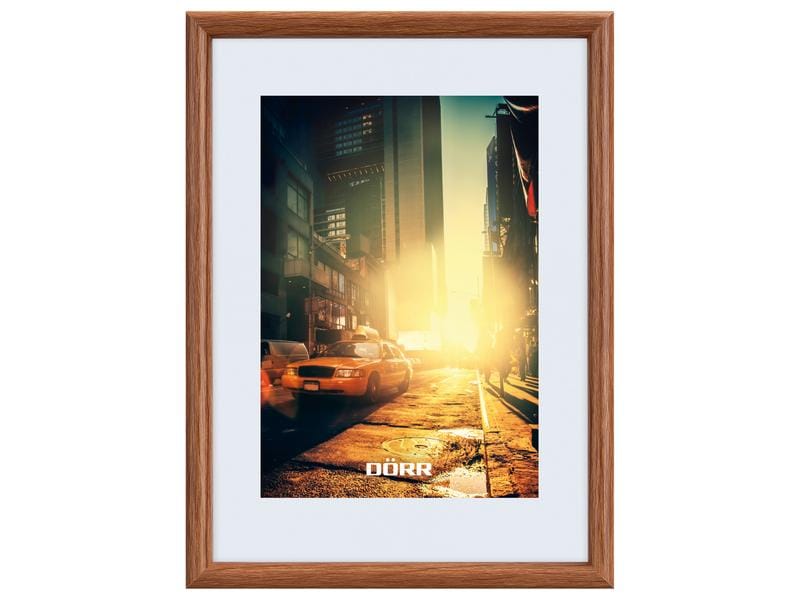 Dörr Bilderrahmen New York Eiche, 21 x 29.7 cm (A4) Fotorahmen mit stabiler MDF Rückwand