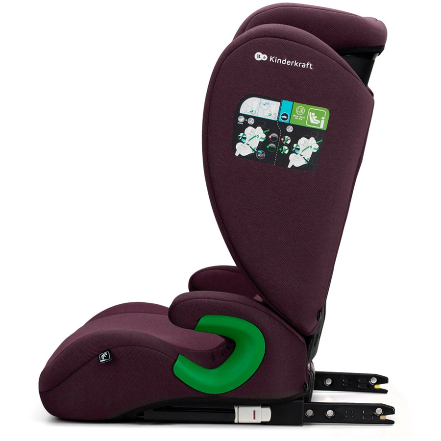 Kinderkraft Kindersitz Junior Fix i-Size cherry pearl