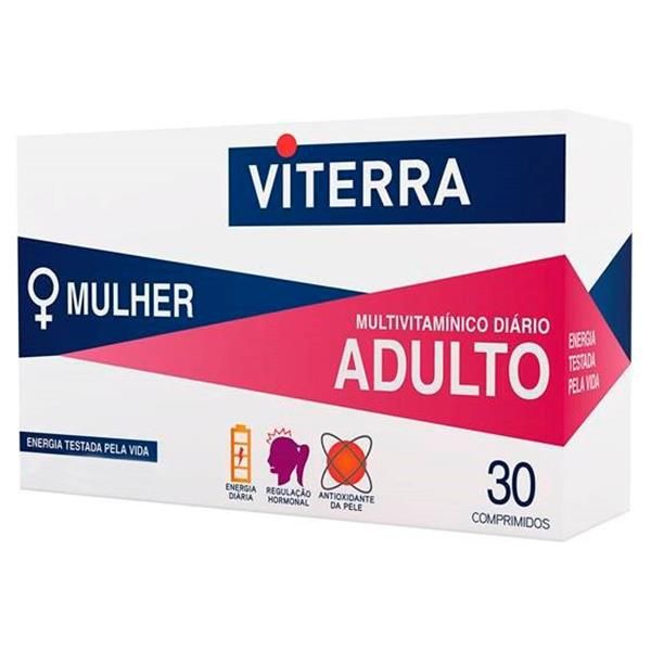 Viterra Mulher Multivitamínico Diário - 30 Comprimidos