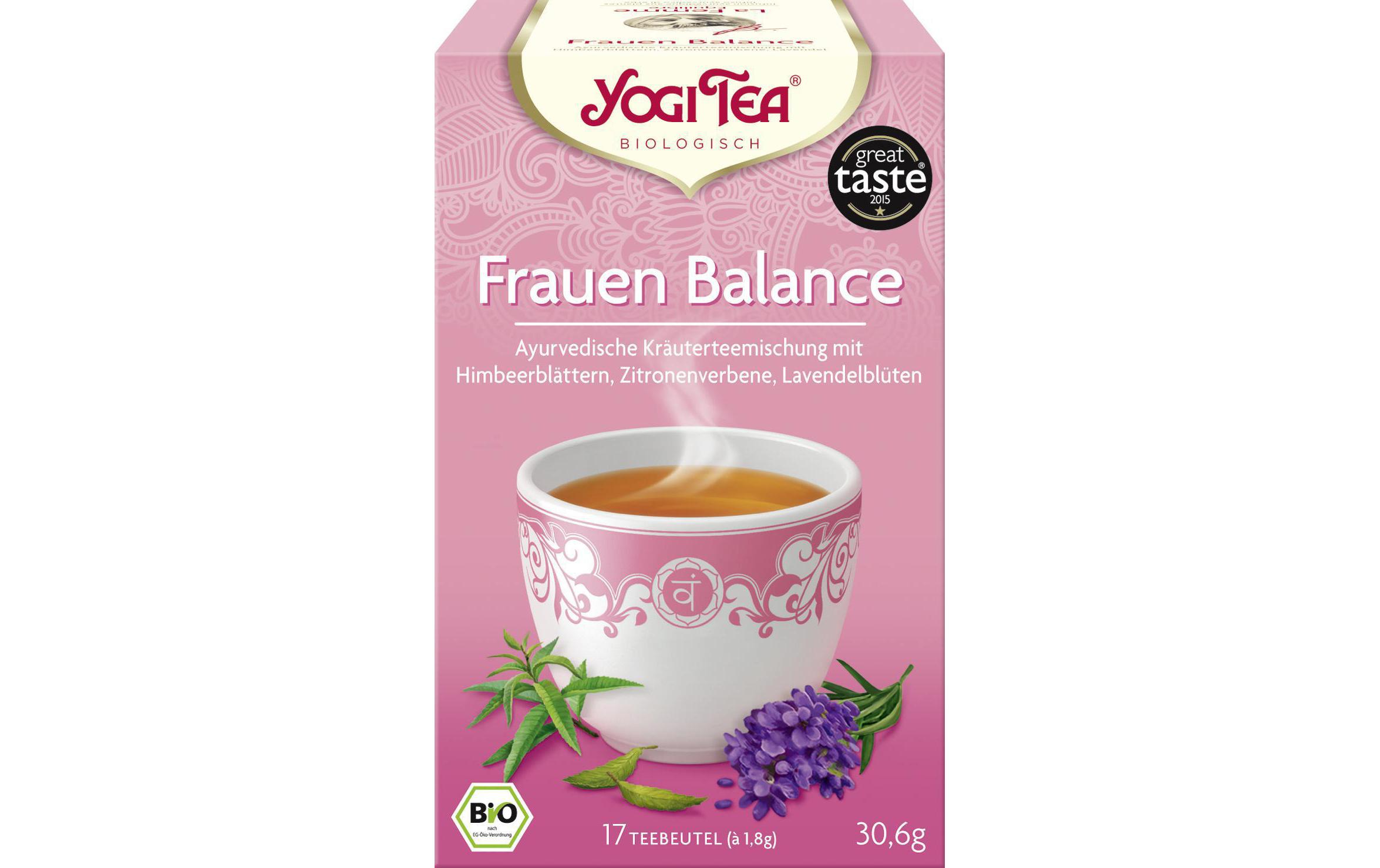 Teebeutel Bio Frauen Balance Tee Pack 17 x 1.8 gAyurvedische Kräuter- und Gewürzteemischung