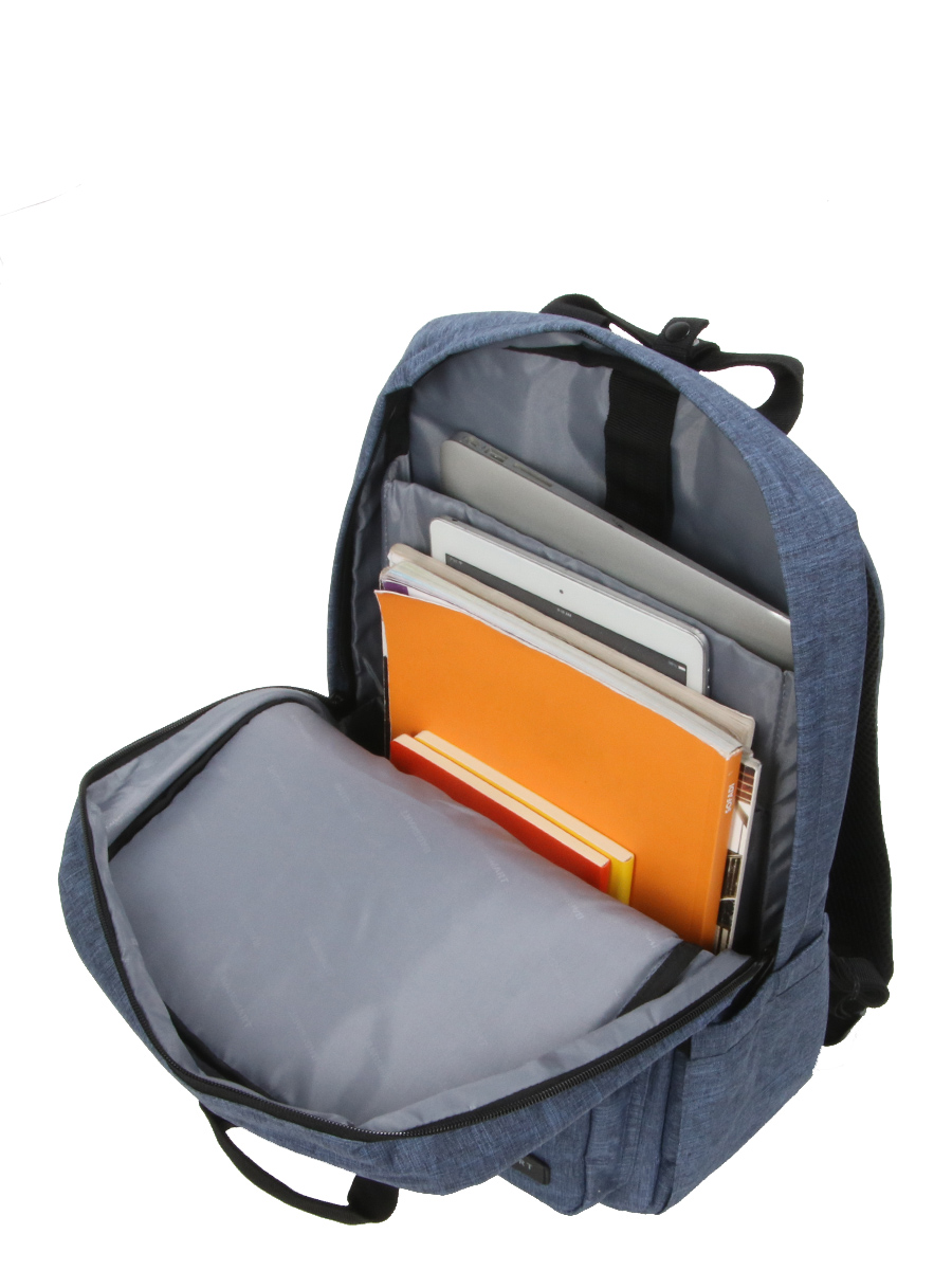 Sac À dos ordinateur Bagsmart Commuter 15.6 pouces - Double poignÀe