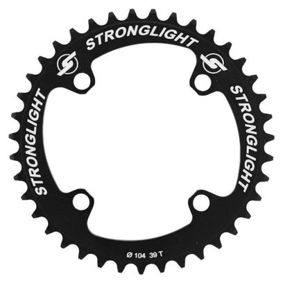 PLATEAU BMX 4BRA D.104 STRONGLIGHT 39DTS MONO NOIR (POUR CHAINE 1-2 x 3-32)