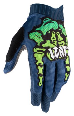 Gants Longs Leatt MTB 1.0 GripR Zombie Bleu
