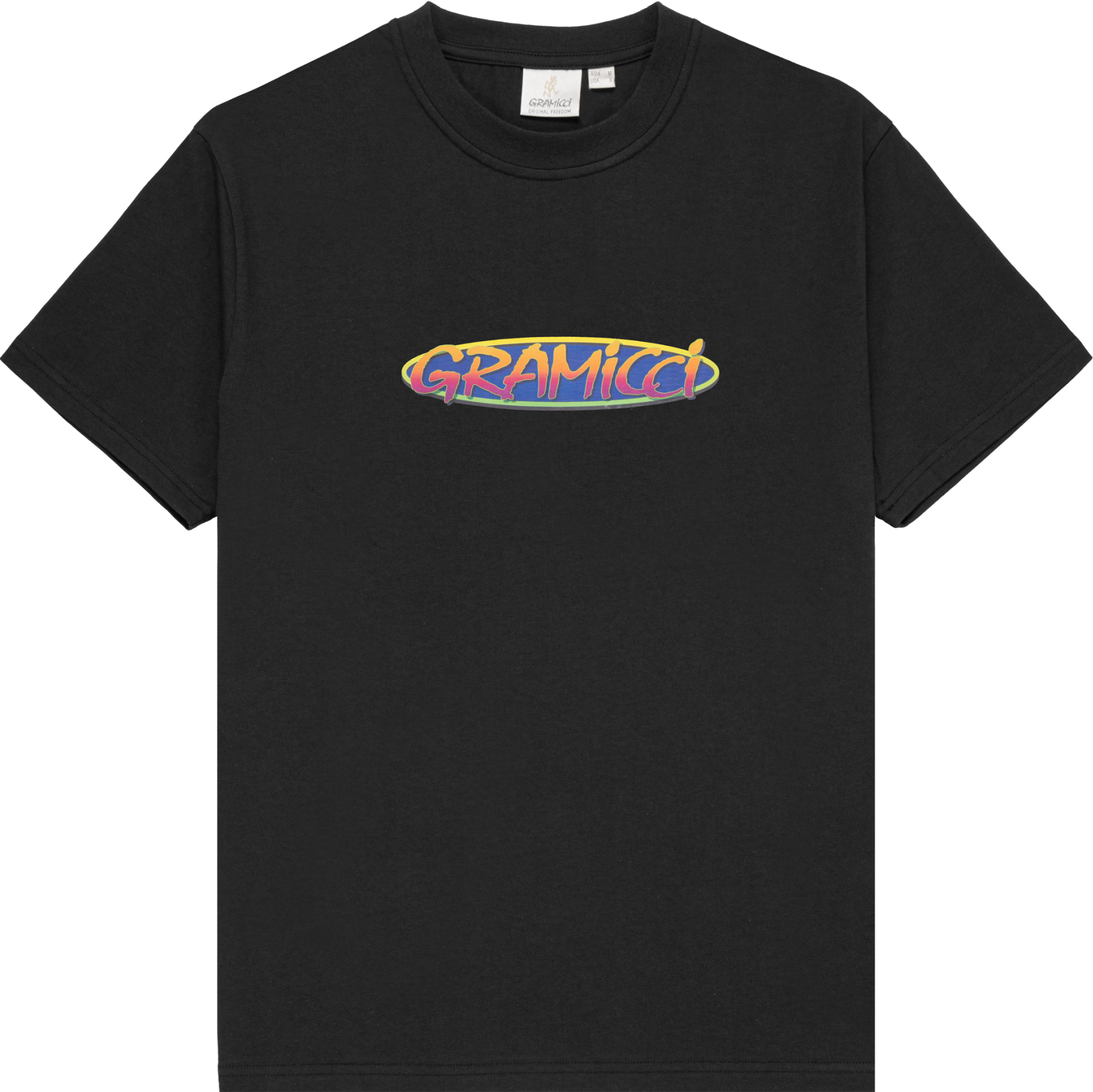 Gramicci Oval T-Shirt Schwarz