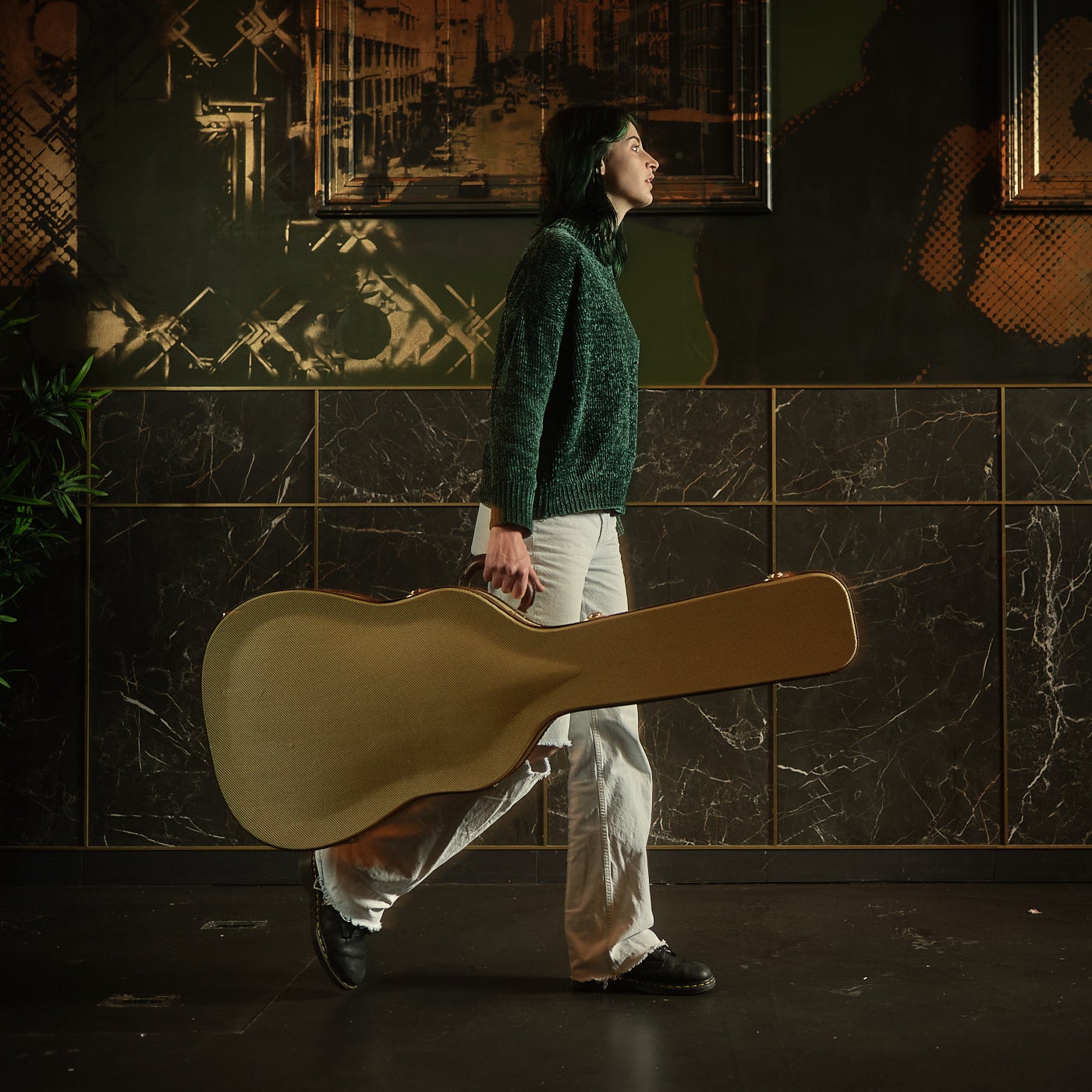 Fazley Protecc PWTW houten koffer voor westerngitaar Tweed