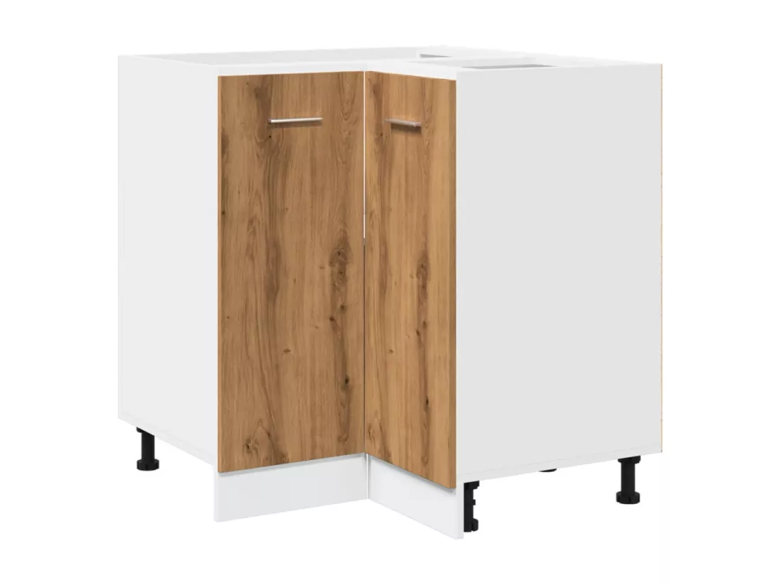 Armoire de cuisine chêne artisanal 75,5x75,5x81,5 cm