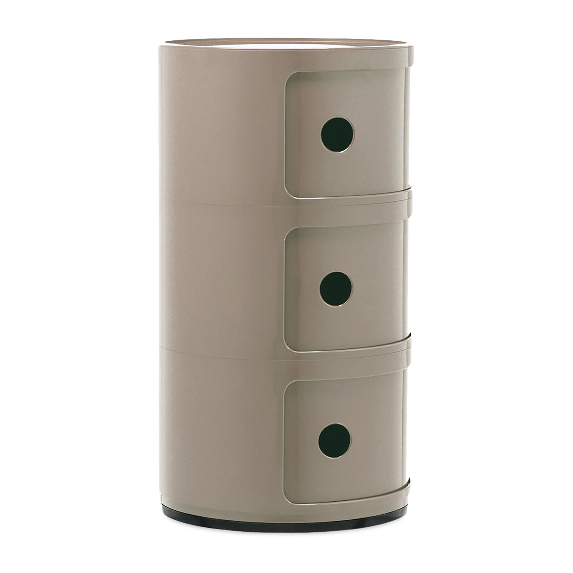 Kartell Componibili Kast Ã 32 cm - 3 Modules - Duifgrijs