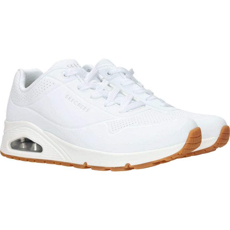 Skechers Uno Stand on Air Sneakers Wit Dames