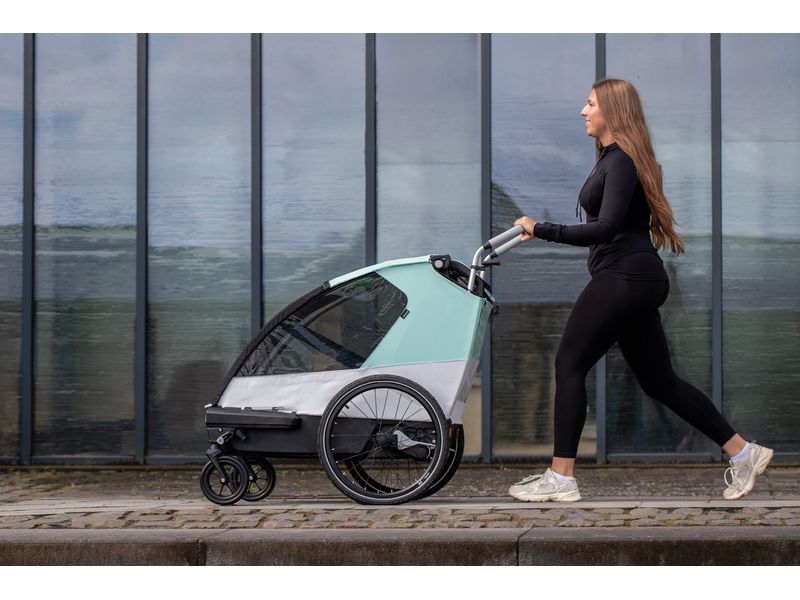 Leggero Veloanhänger Vento R Das moderne Platzwunder