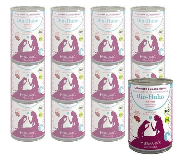 Herrmann's Nassfutter für Hunde Classic Menü