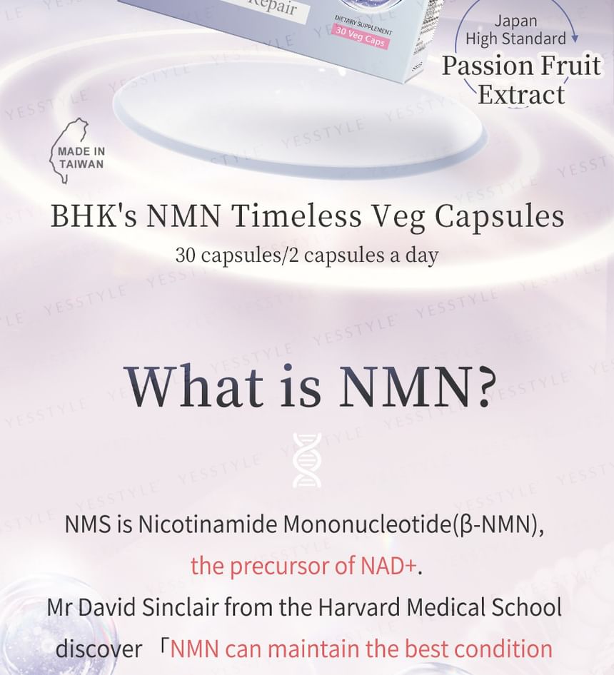 BHK's - NMN Tijdloze Veg Capsules
