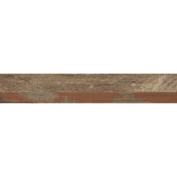 Plinthe carrelage bois beige mat 10 x 60 cm Moongray