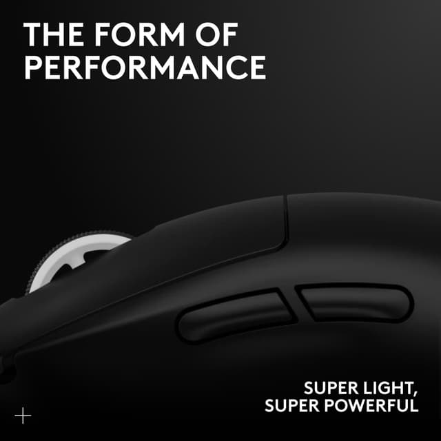 Logitech G Pro X Superlight 2 trådløs gamingmus (sort)