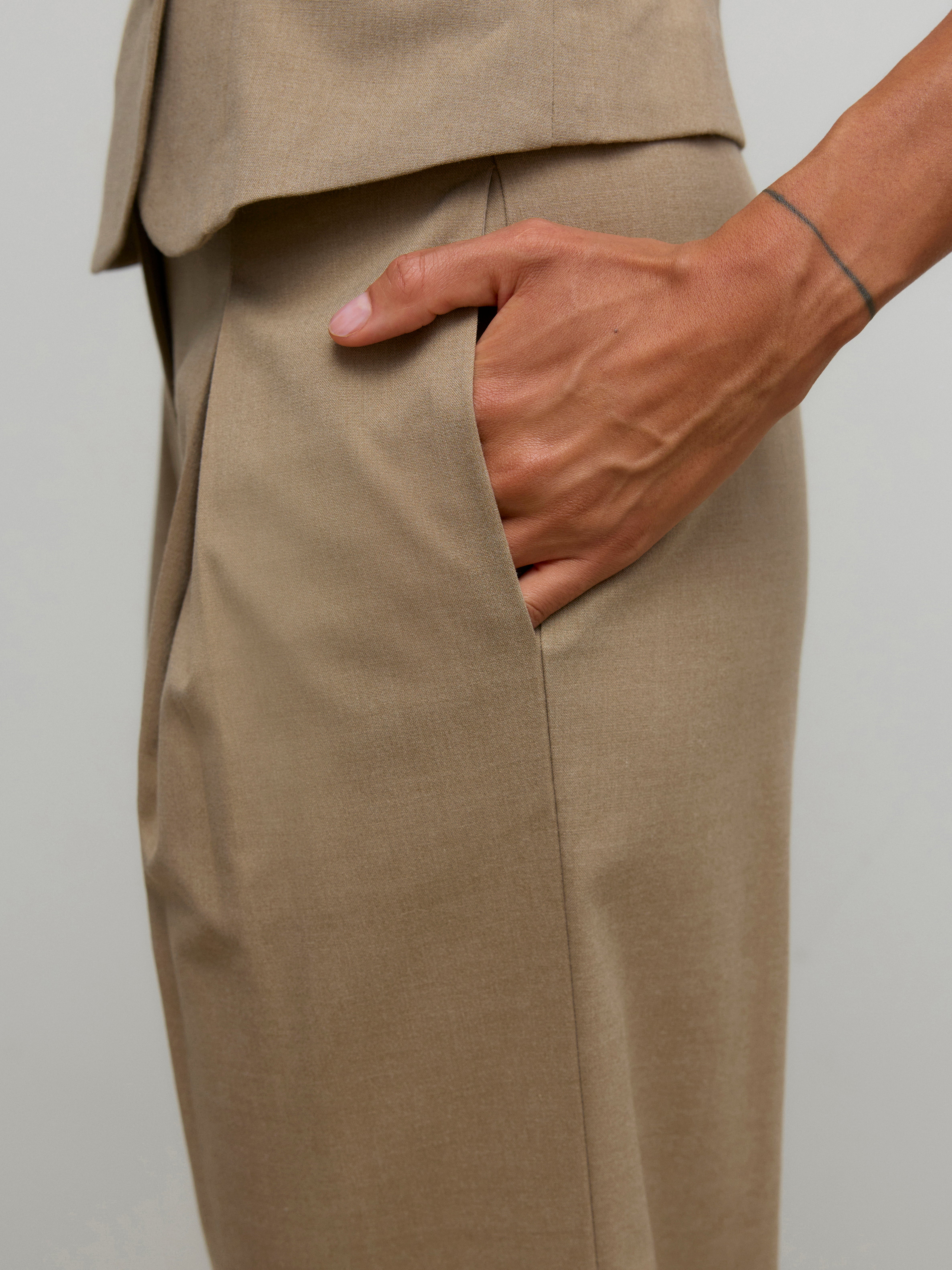 AWAYAH High waist Broek