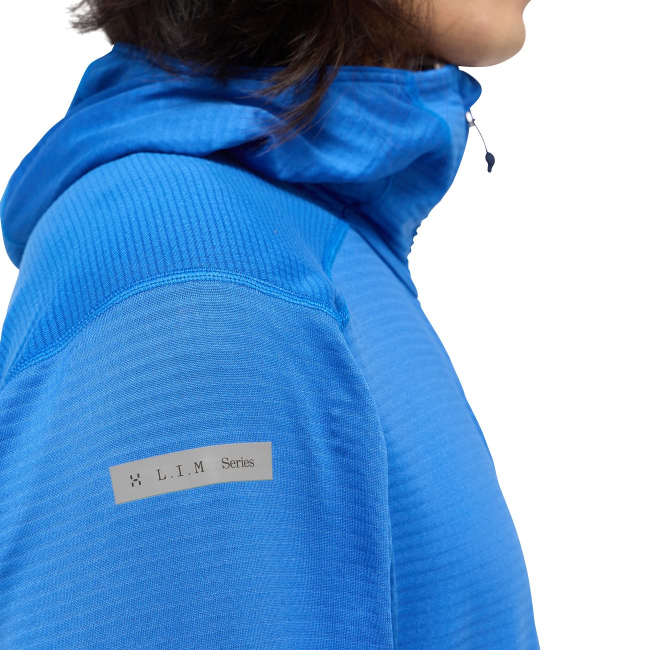 Haglöfs L.I.M Mid Multi II Hood Fleecejacke Herren electric blue