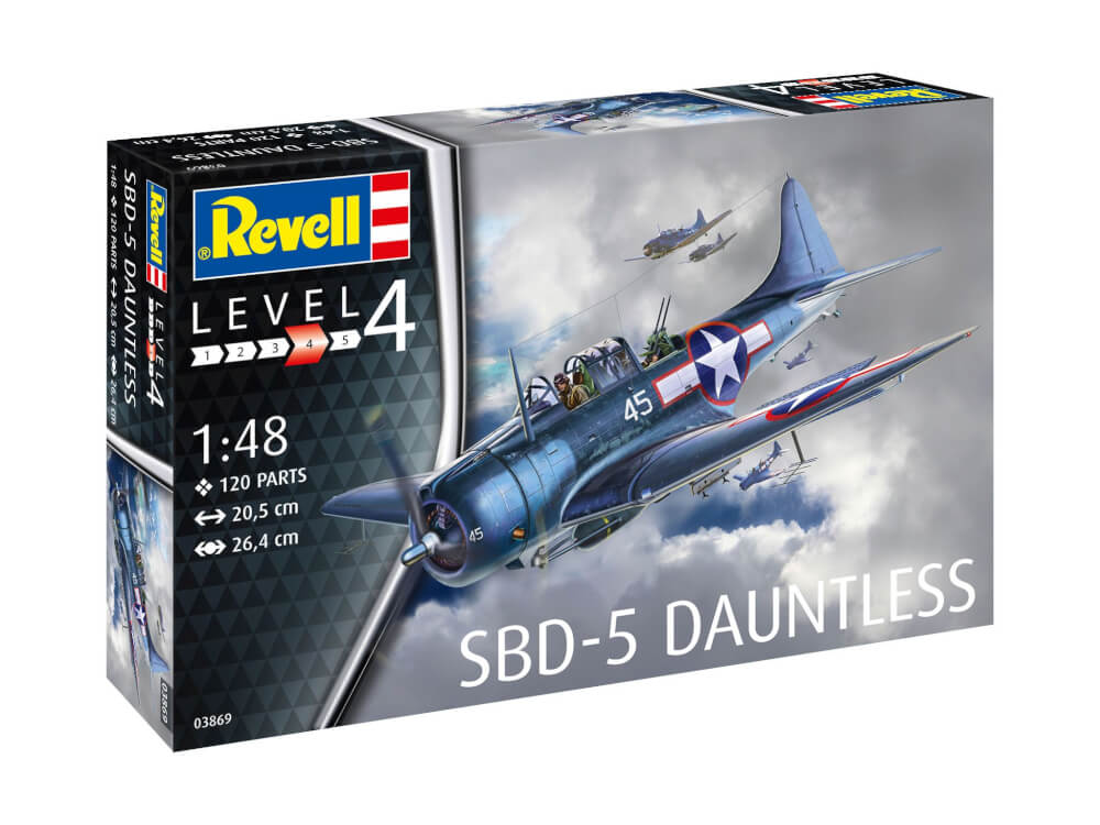 SBD-5 Dauntless , Revell Modellbausatz