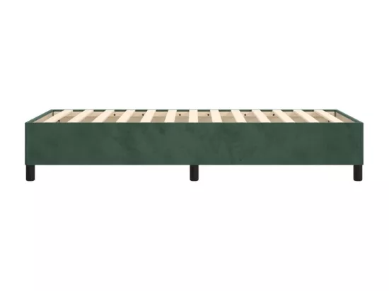 Sommier à lattes de lit Vert foncé 80x200 cm Velours