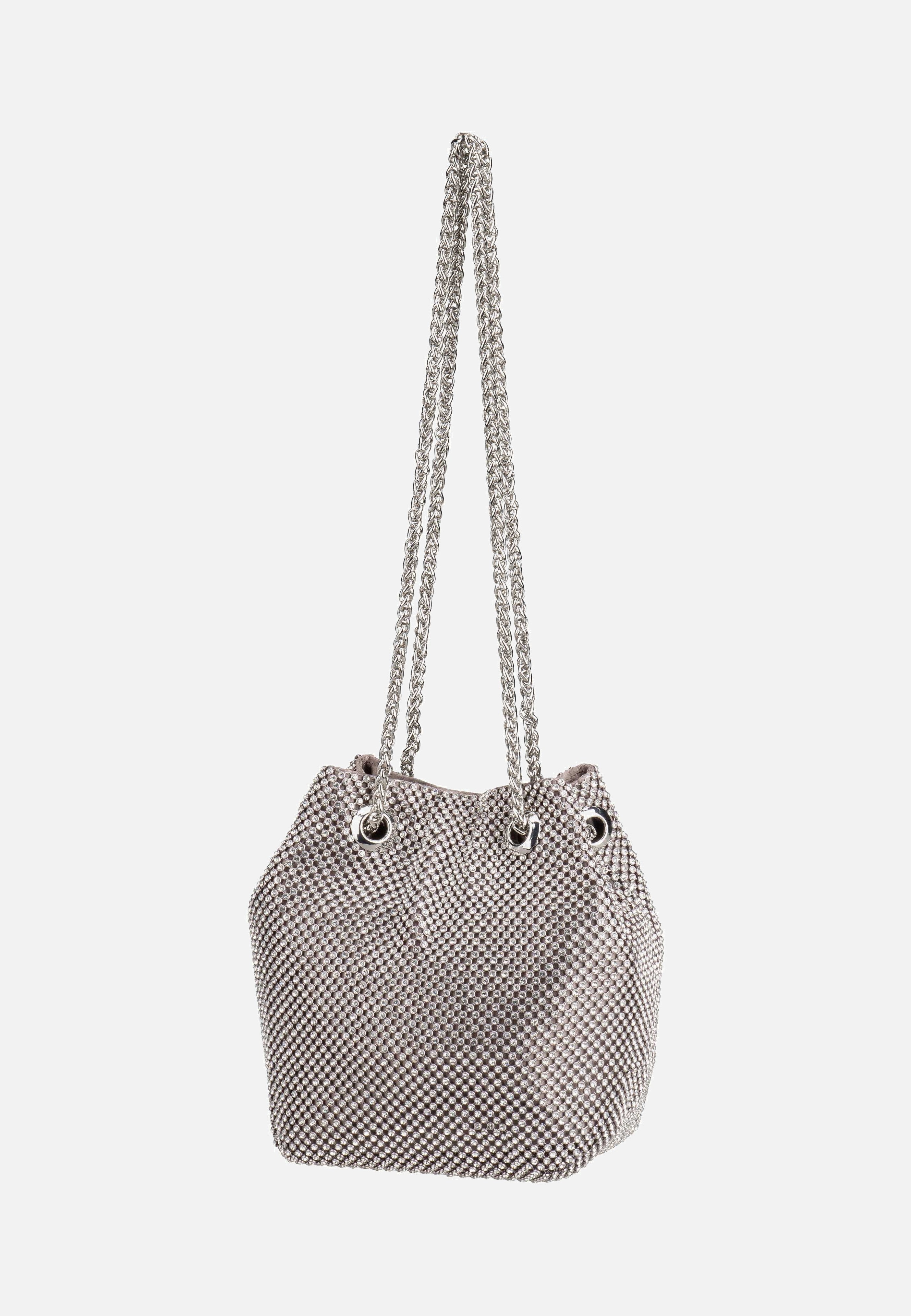 Zalina Pouch 50750 Silver - Abendtasche