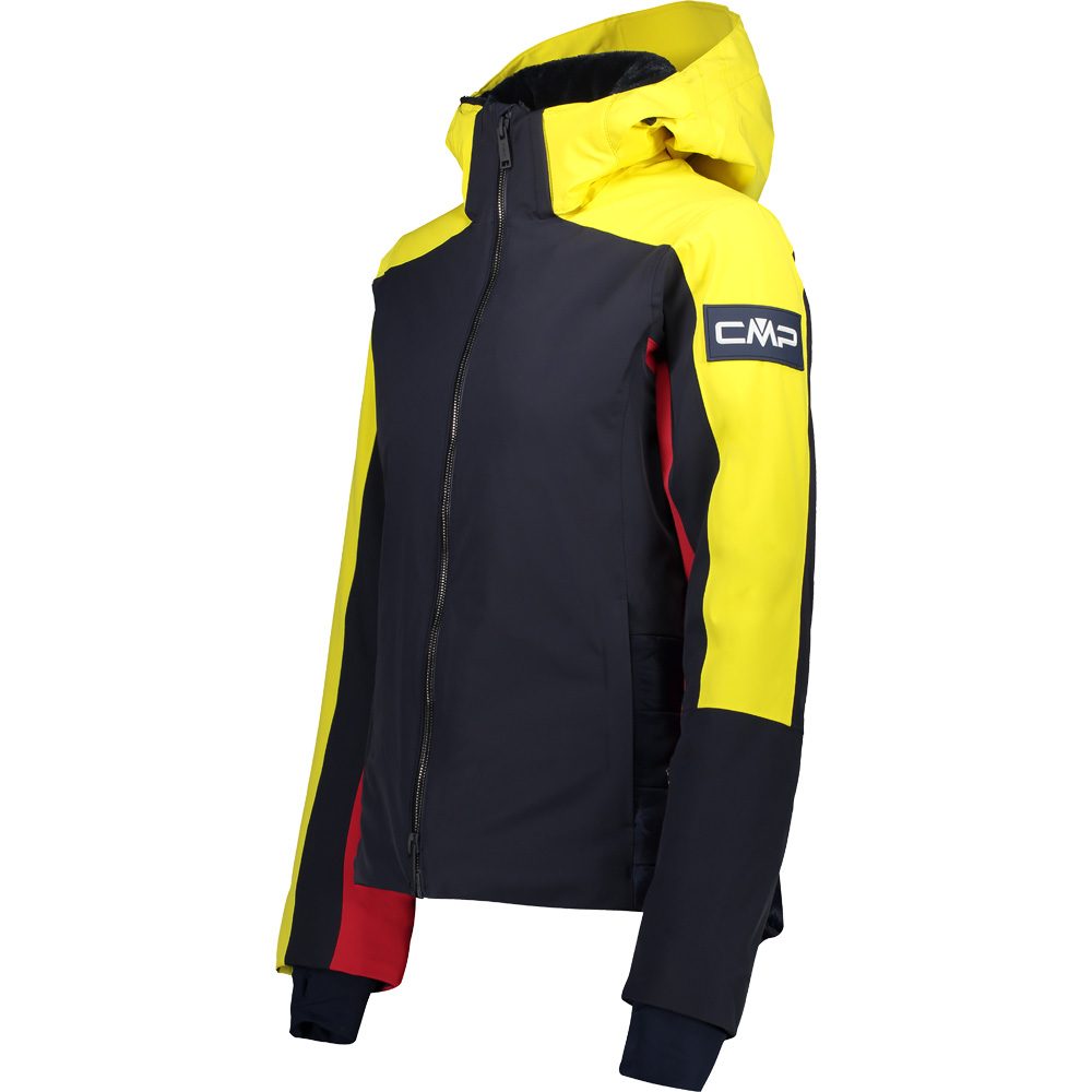 CMP Zip Hood Skijacke Damen black blue