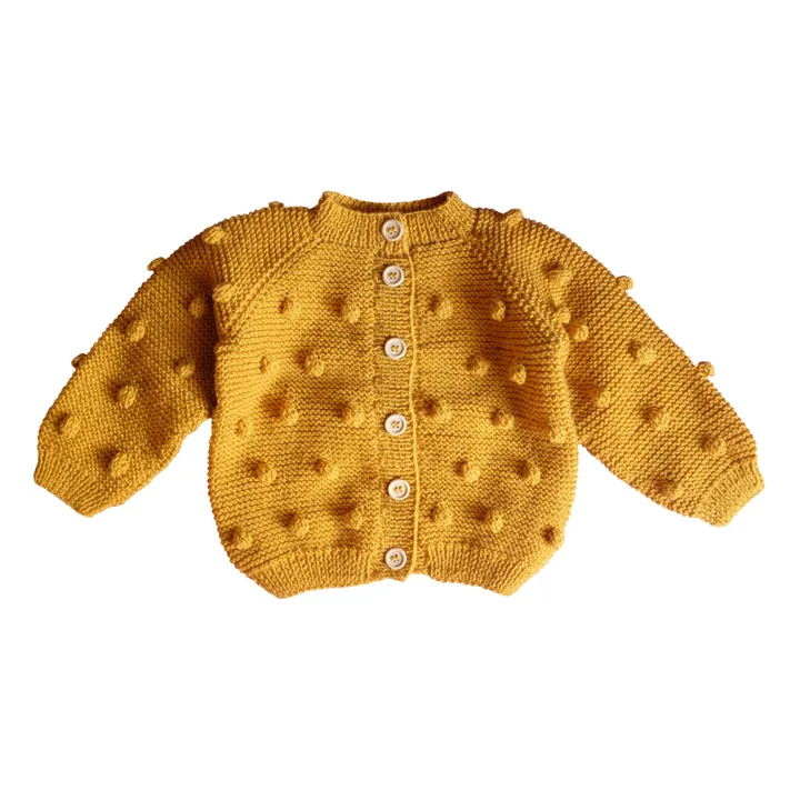 RKO Cardigan Fait Main Popcorn | Abricot