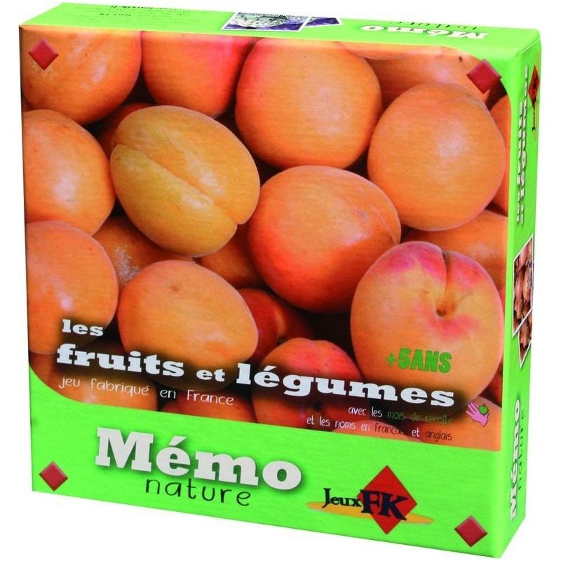 Mémo Nature - les fruits et légumes