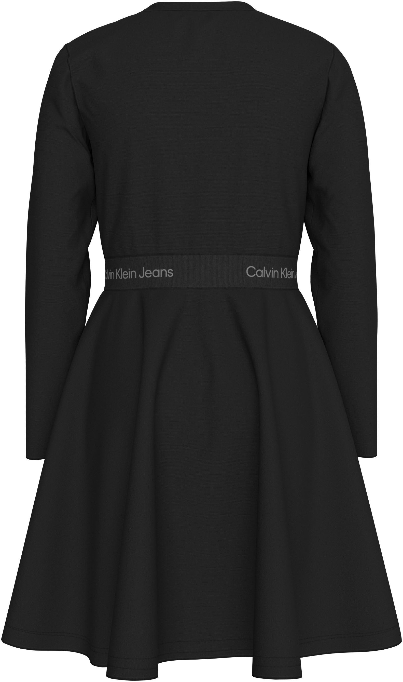 Calvin Klein Jeans Skaterkleid »Ls Logo Tape Punto Dress« für Kinder bis 16 Jahre und mit Logoschriftzug