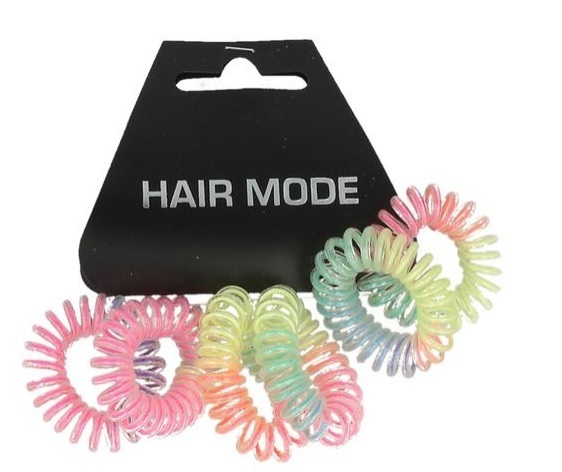 Hair Mode Haar Elastiek Kabel Klein Mix 6 Stuks