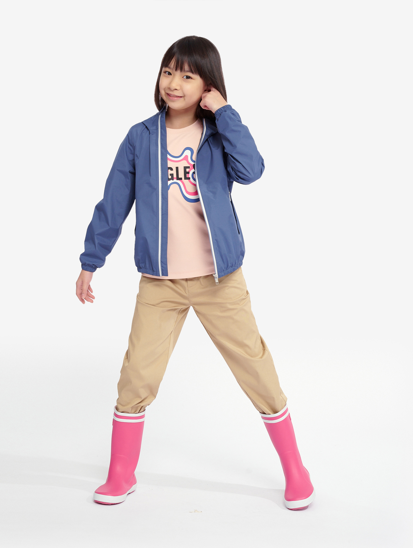 Imperméable et coupe-vent enfant MTD et UVC pliable MARAIS I