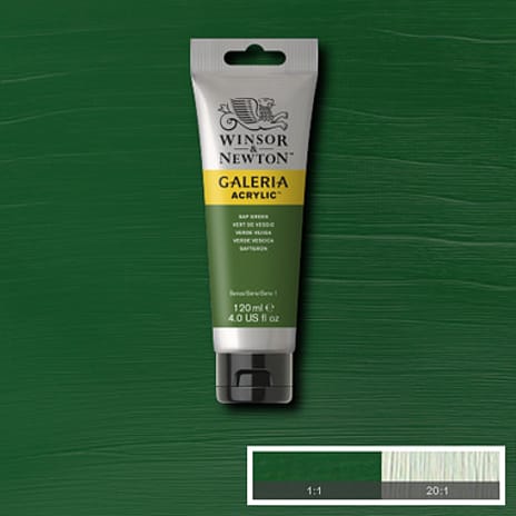 Galeria akrylmaling 120 ml - Sap Green