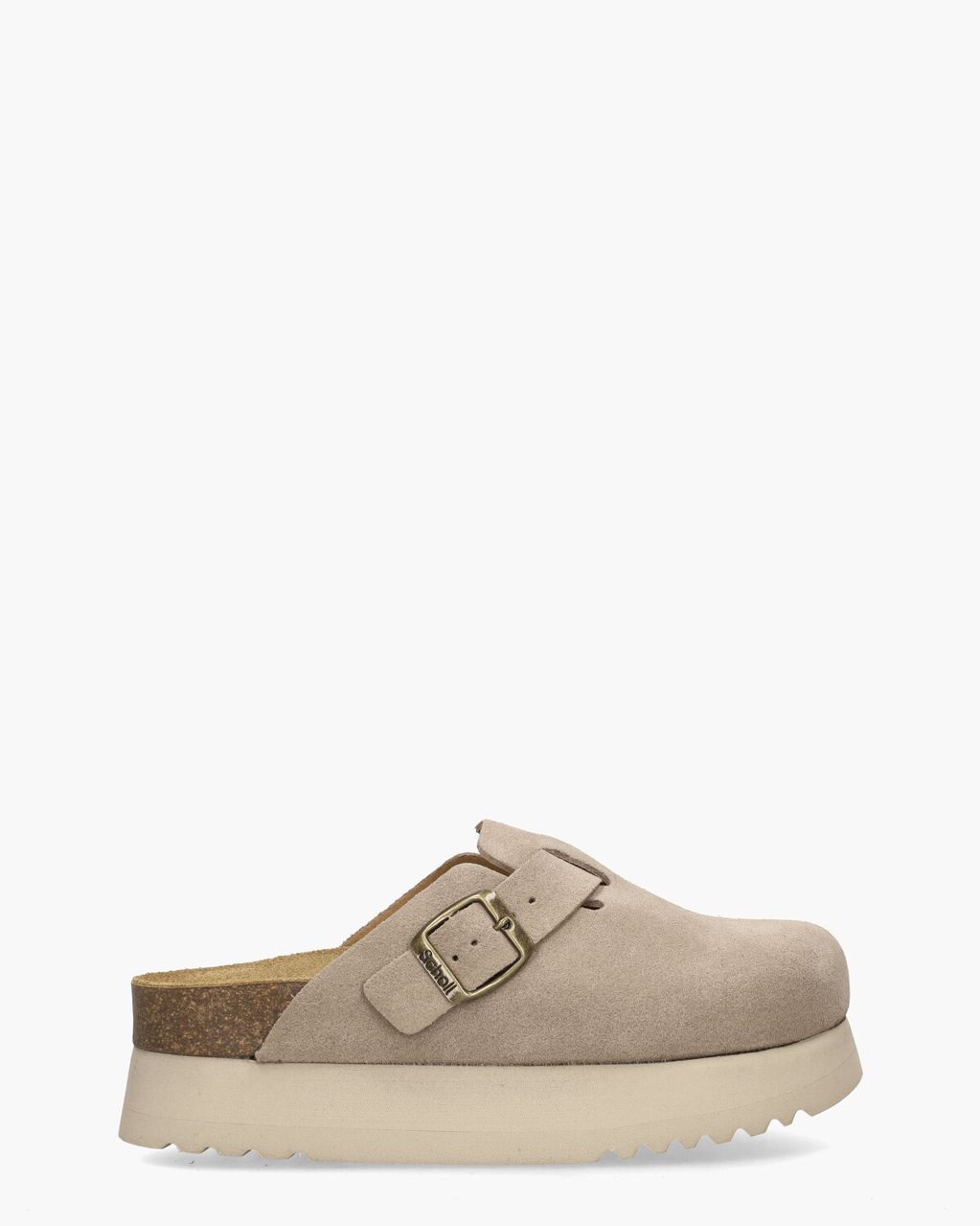 Scholl Justine Taupe Damesslippers