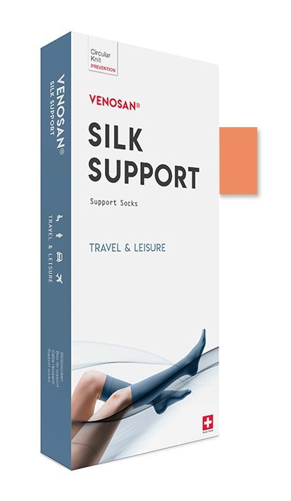 VENOSAN A-D Support Socks S apricot 1 Paar
