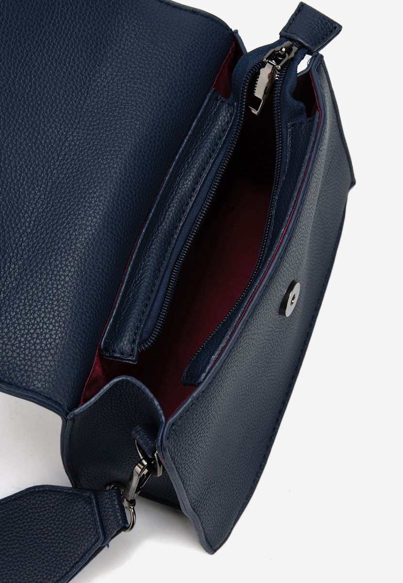 Sac bandoulière femme marine Helma
