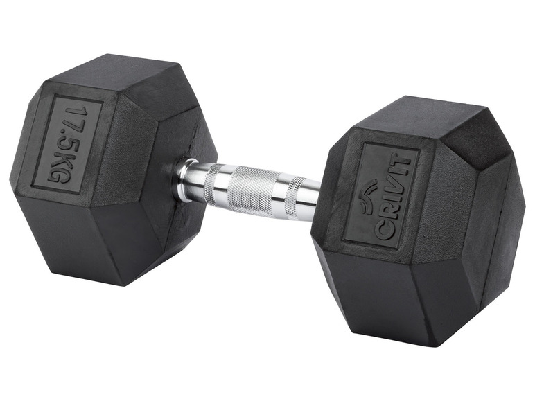 Hexagon dumbbell 17,5 kg