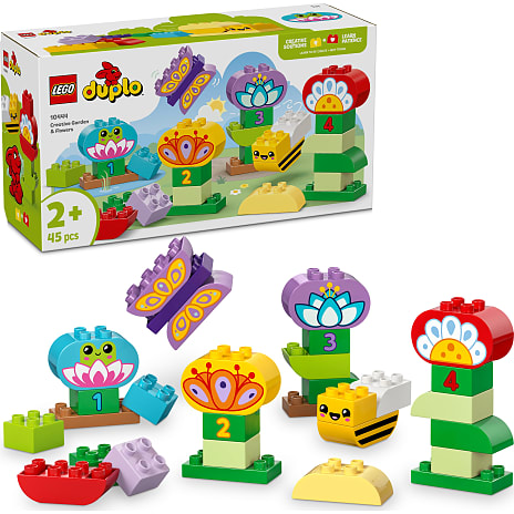 LEGO DUPLO By Kreativ have og blomster 10444