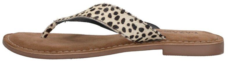 Lazamani Dames slippers gebroken wit