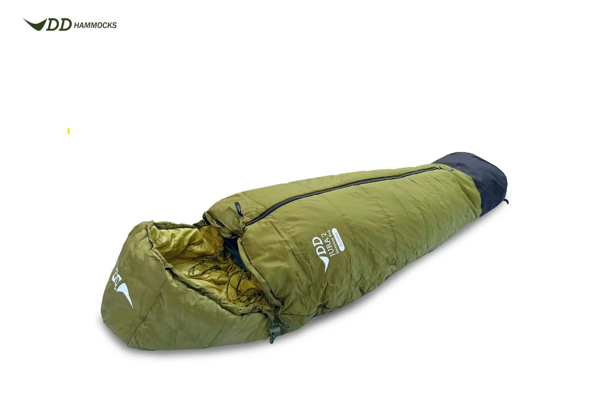 DD Hammocks Junior Jura 2 sovepose<br>Temp. grense -5°C