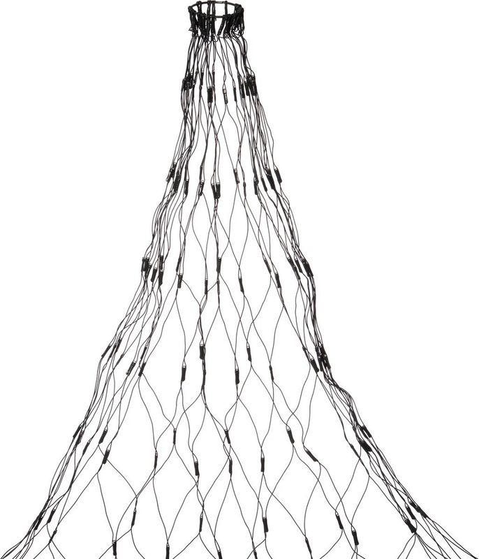 Anna's Collection Kerstverlichting - met timer - 240 lampjes - warm wit - 210cm