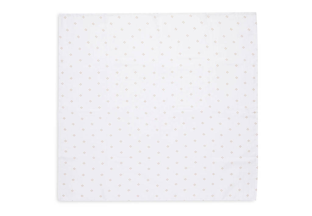 hydrofiele Doek Small 70x70cm Pointelle&Sun Biscuit (2p)