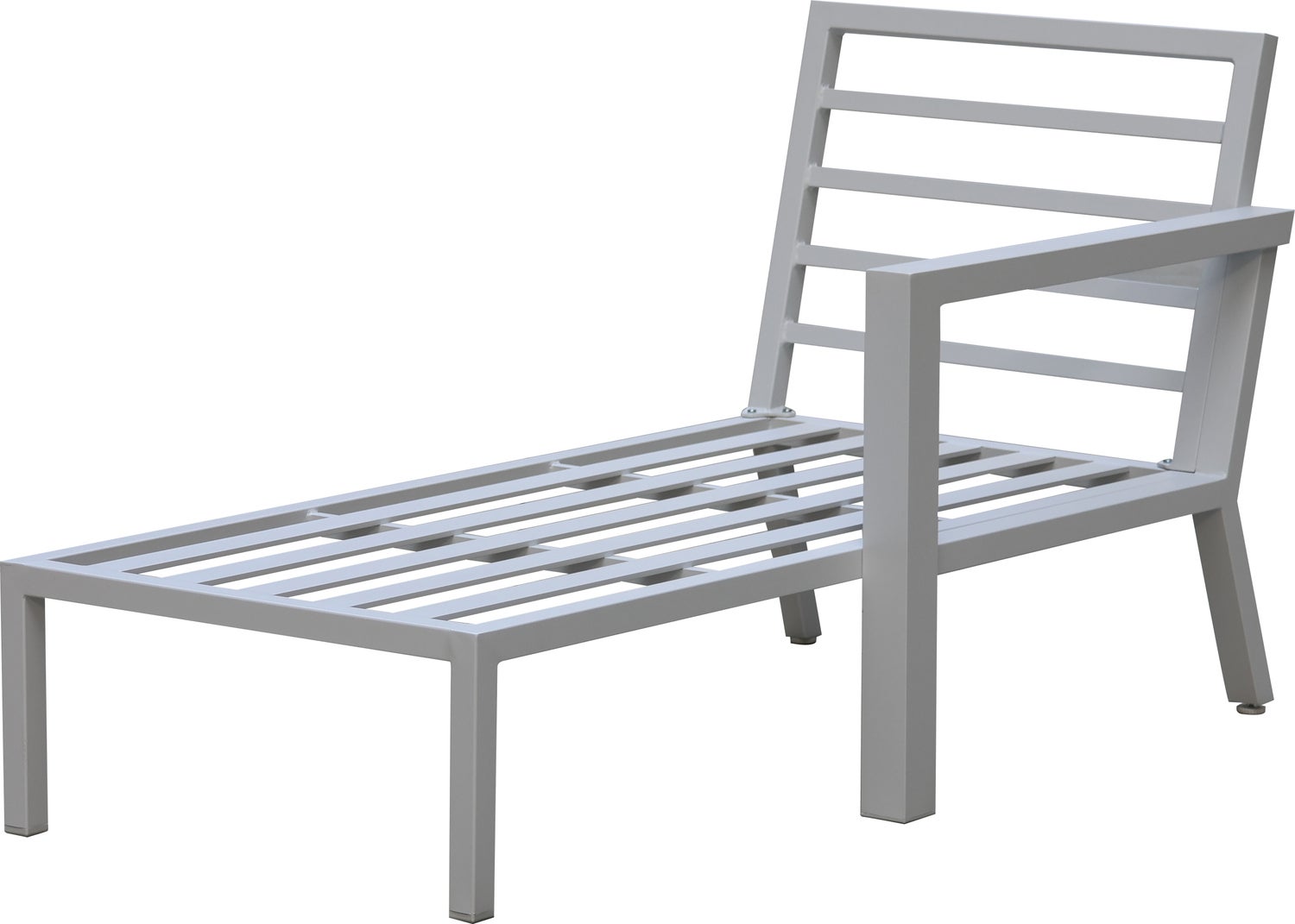 Intratuin loungebank chaise longue links Milo wit