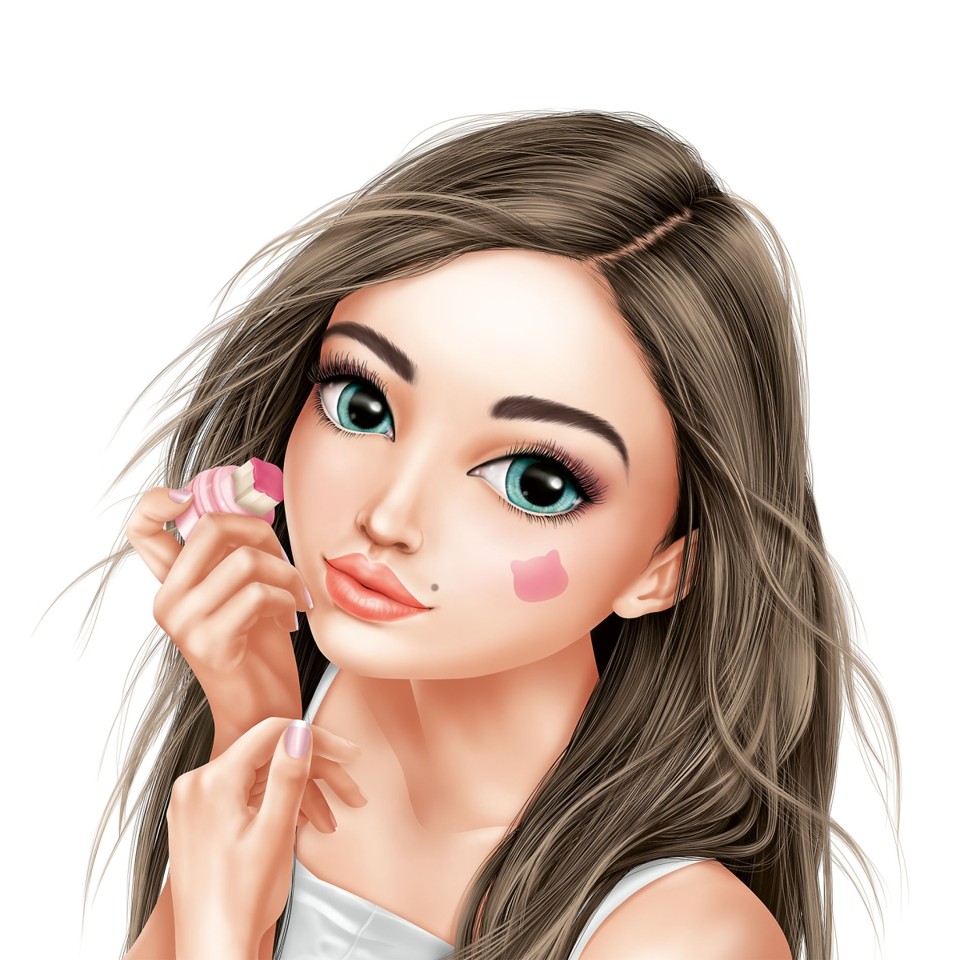 TOPModel - Blush Stempel BEAUTY and ME