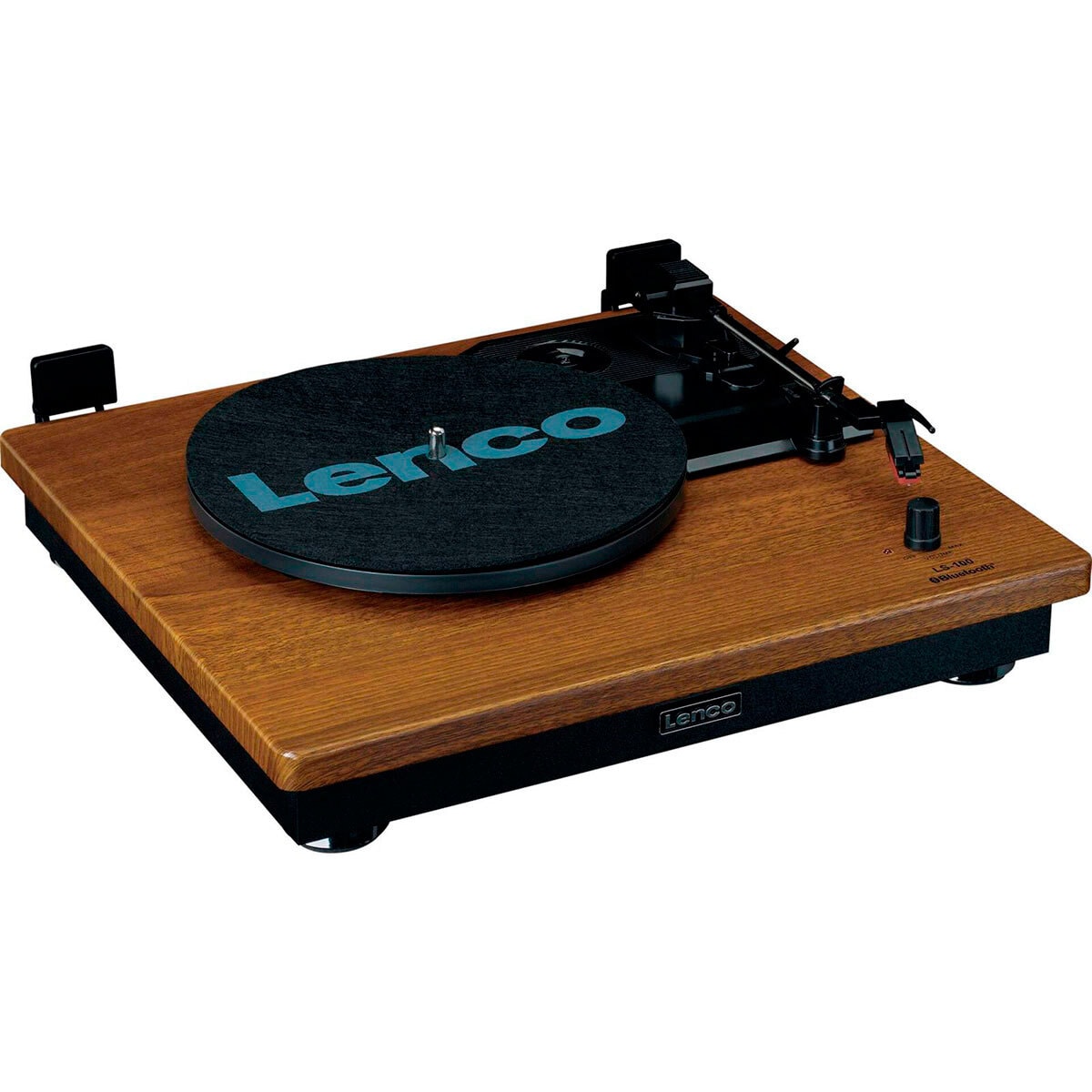 Lenco LS-100 platespiller med høyttalere (teak)