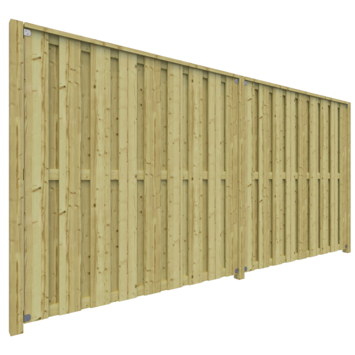 Schutting startpakket Royal grenen ca. 3,8 m lang