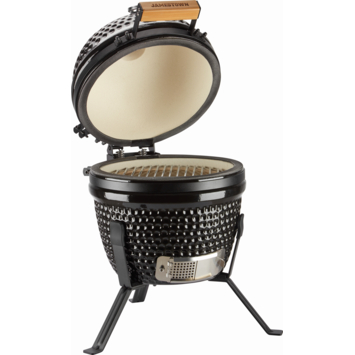 Jamestown Marwin kamado keramiek zwart 32 cm