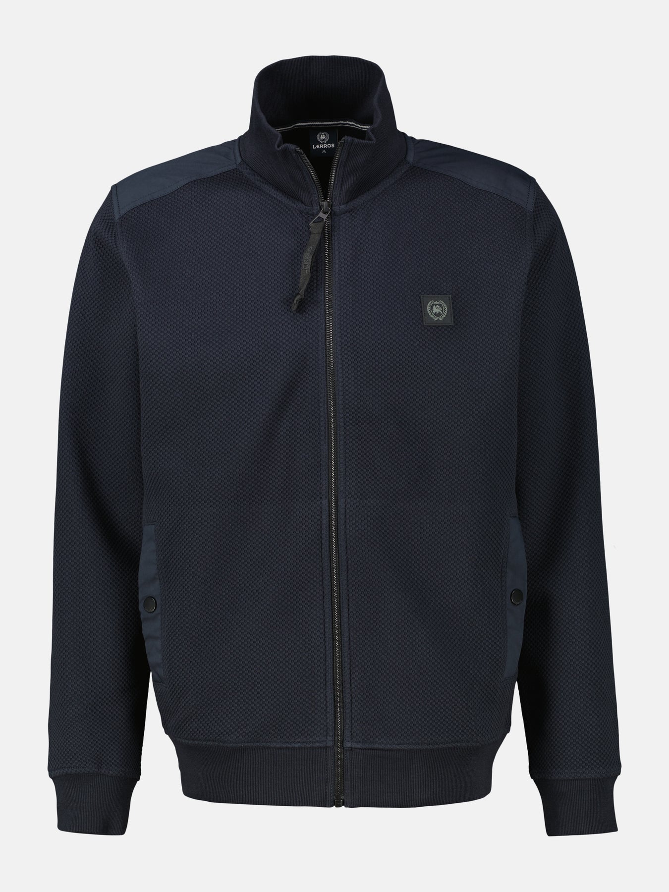 Herren Sweatjacke in sportiver Struktur
