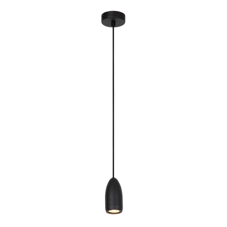 Lucide Evora 1 hanglamp zwart